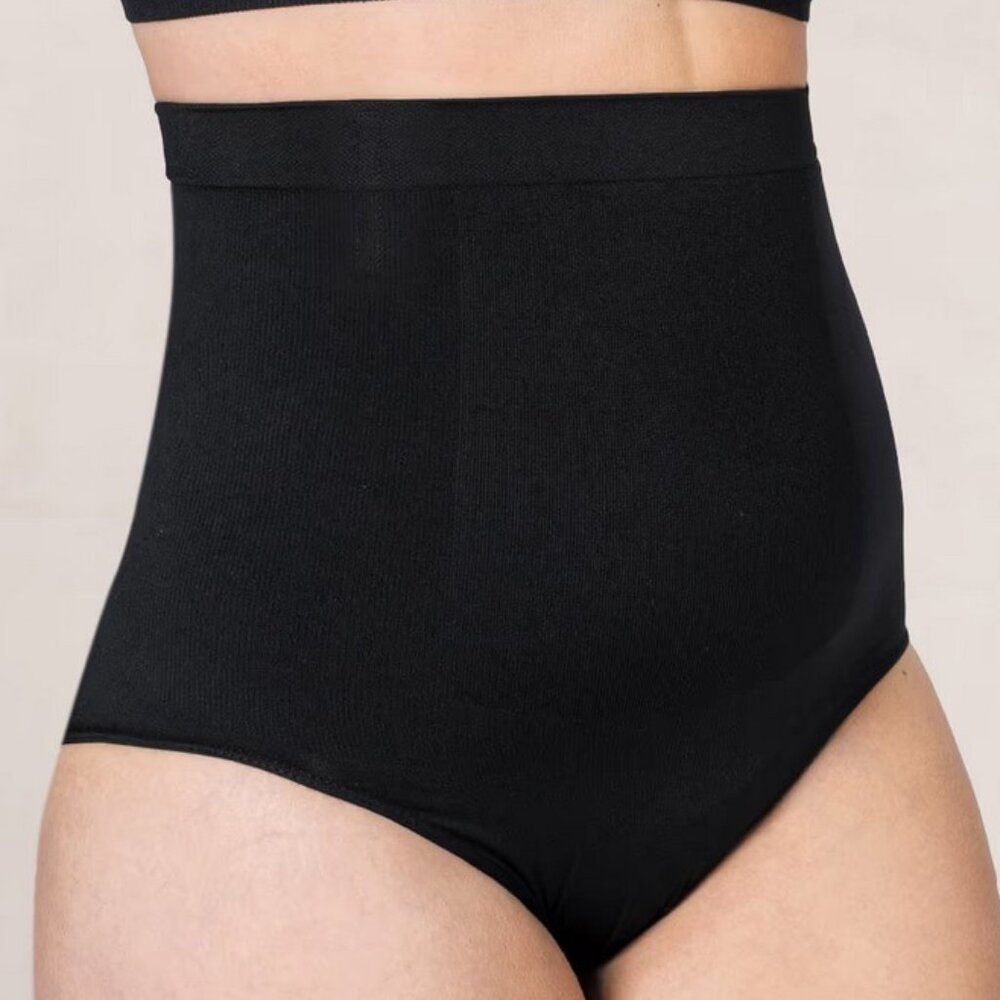 NWT Shapermint Empetua High Waisted Shaper Panty in Black, M/L